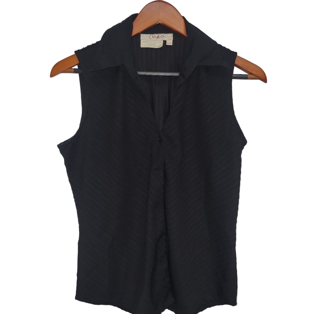 Como Short Sleeve Blouse Women's.  Size Medium.  Excellent Condition Pre-owned.